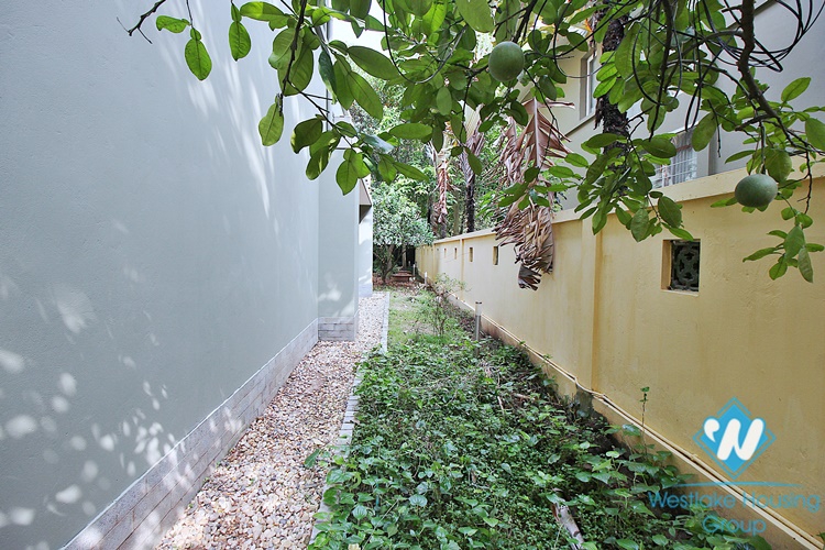 Large garden villa of 720 sqm with swimming pool for rent in Tay Ho,